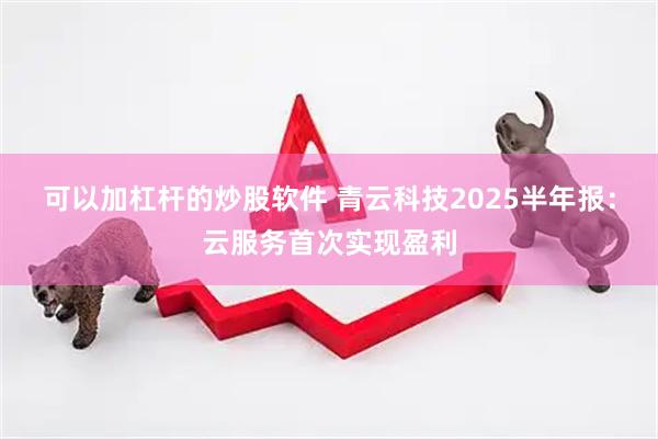 可以加杠杆的炒股软件 青云科技2025半年报：云服务首次实现盈利